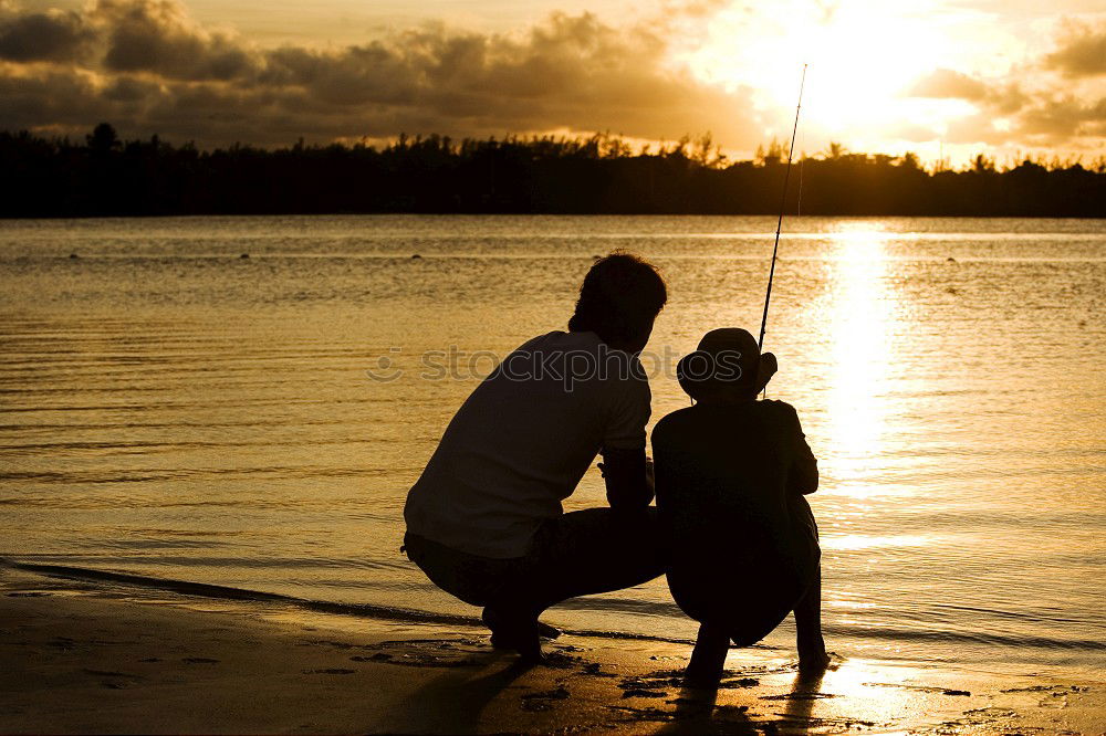 Similar – Image, Stock Photo Wanderlust. Child Girl