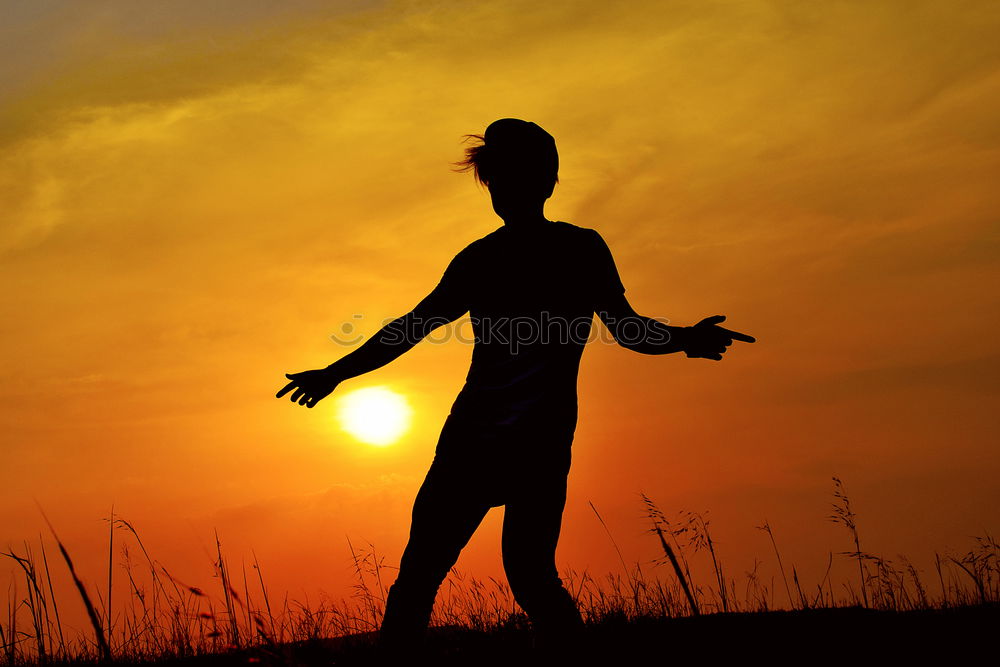 Similar – Image, Stock Photo Sun on your face Masculine