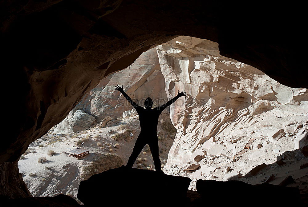 Similar – Image, Stock Photo shadow running New Zealand