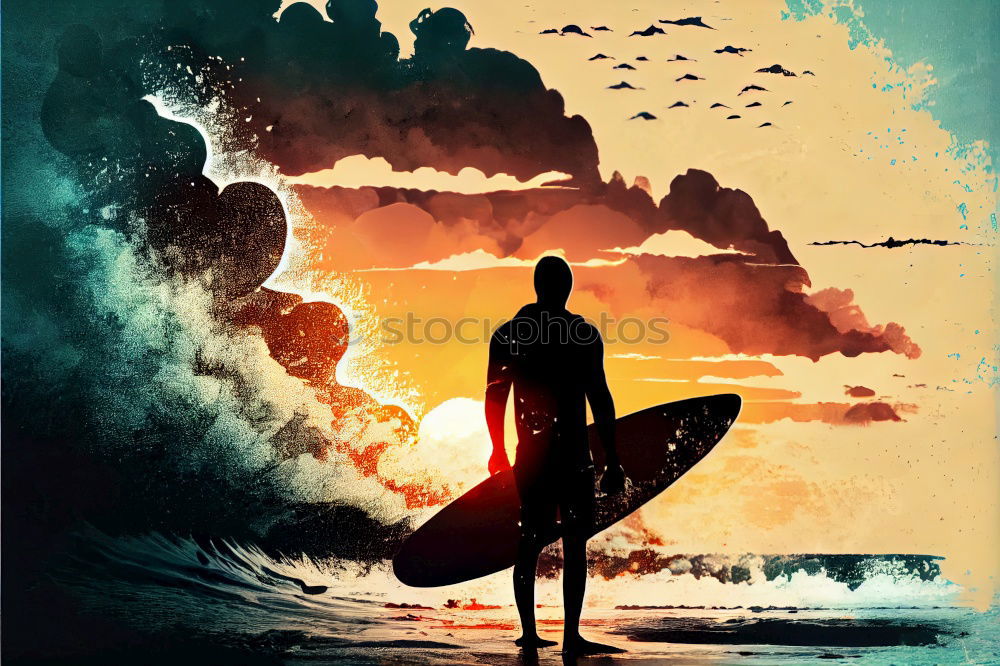 Similar – #AS# SurferBoy Human being