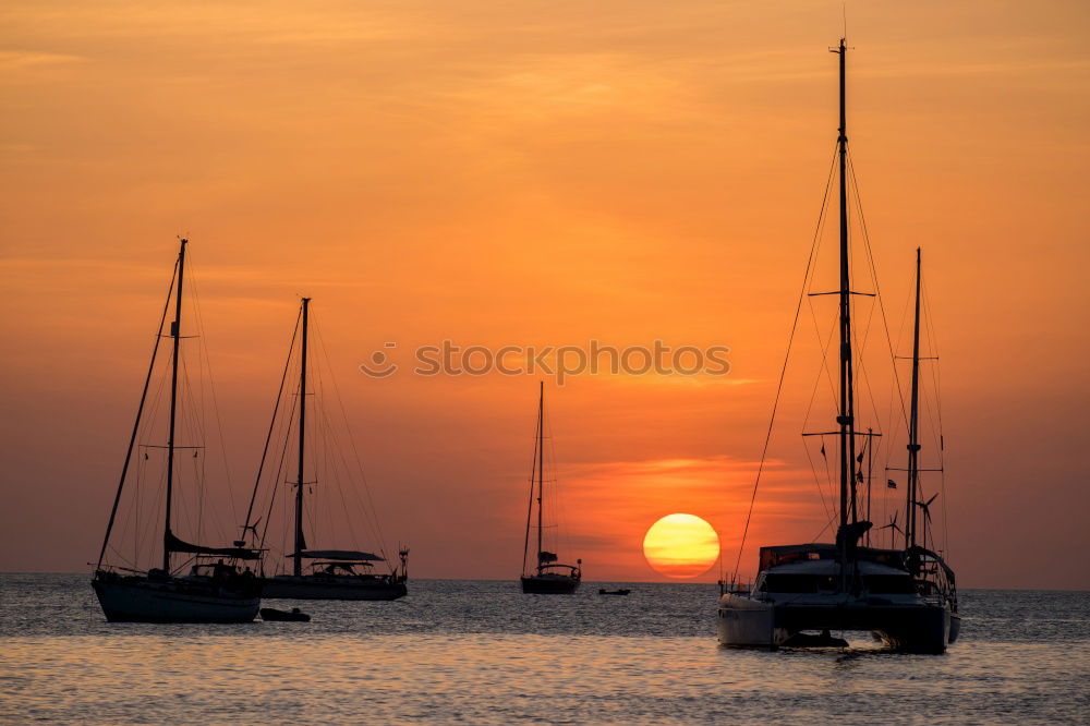 Similar – Sailing ships on the Hanse Sail in Rostock