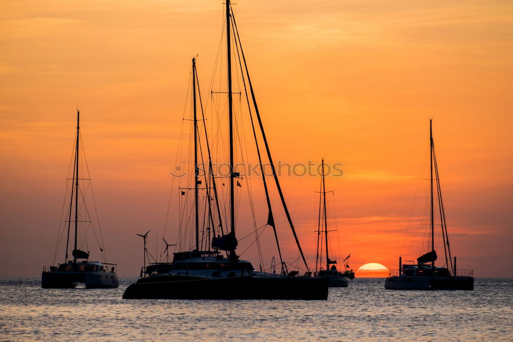 Similar – Sailing ships on the Hanse Sail in Rostock