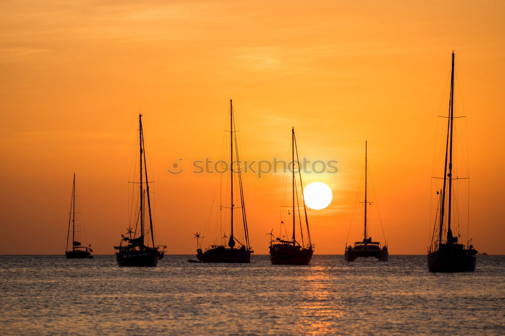 Similar – Sailing ships on the Hanse Sail in Rostock