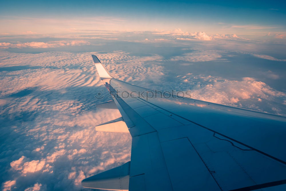 Similar – above the clouds Airplane