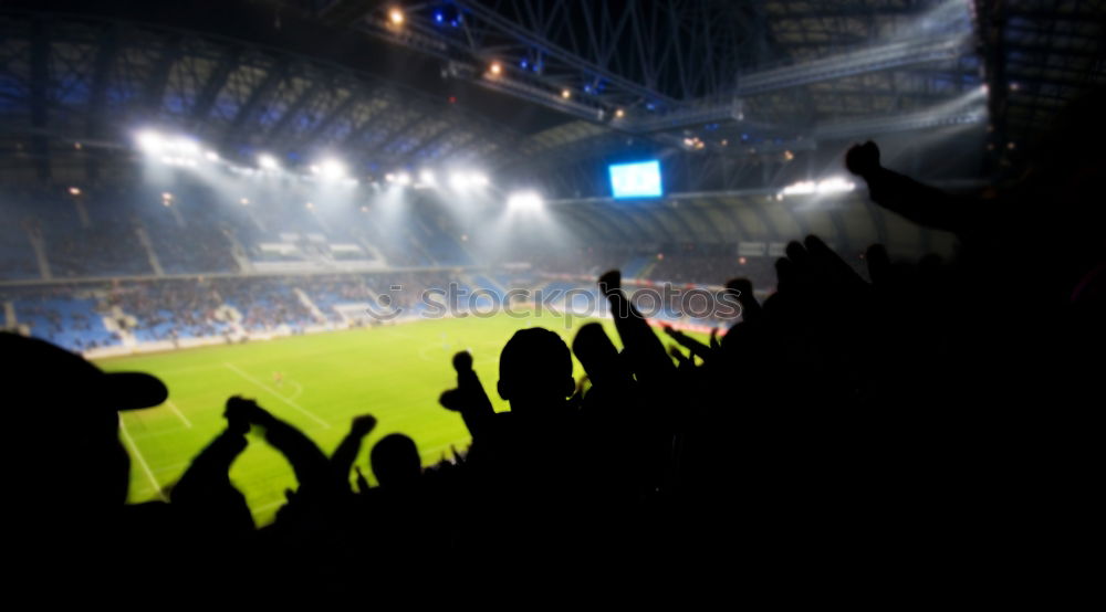 Similar – Fans in the stadium