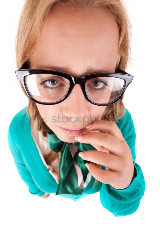 Similar – Image, Stock Photo boy with glasses Lifestyle