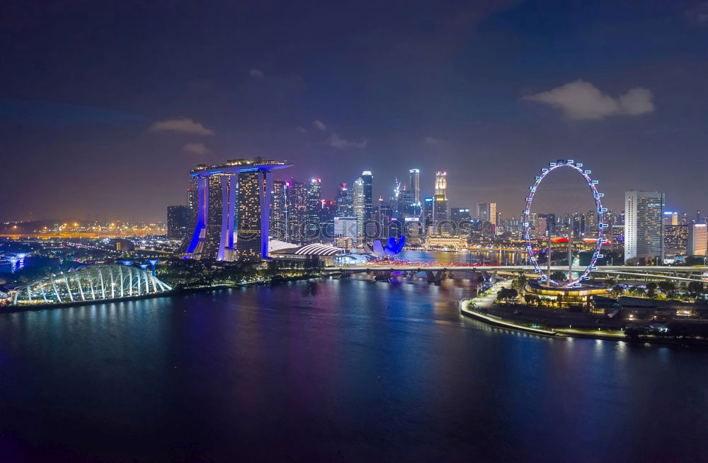 Similar – Image, Stock Photo Modern city with big skyscrapers