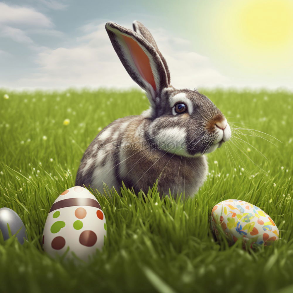 Similar – Easter Bunny comes around (2)