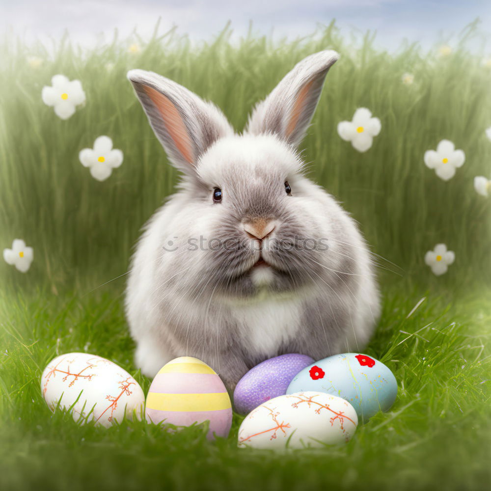 Similar – Easter Bunny comes around (2)