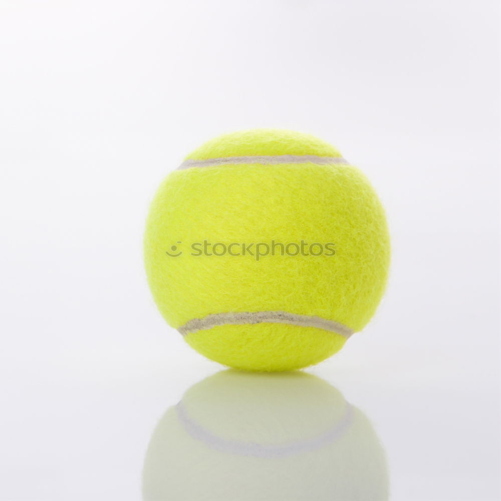 Similar – Image, Stock Photo Tennis ball on orange abstract background with reflection.