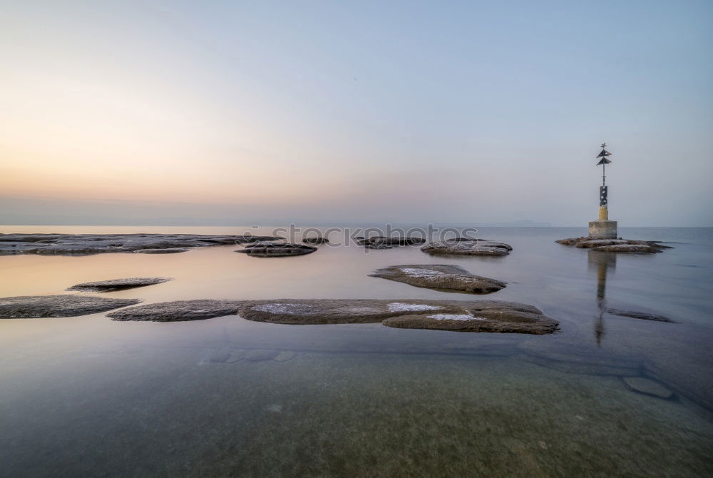 Similar – Image, Stock Photo Mole at the Baltic Sea coast in Warnemünde