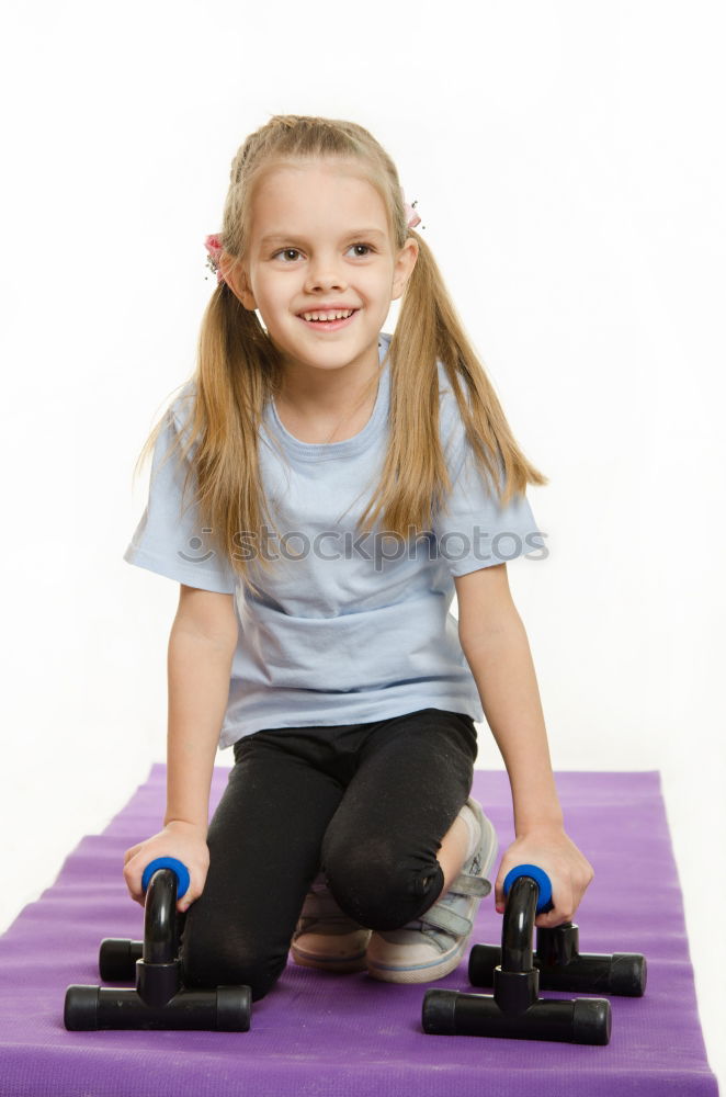 Similar – Image, Stock Photo happy child on a bicycle