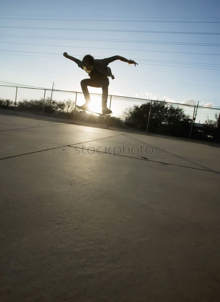 Similar – Handplant Palme Meer