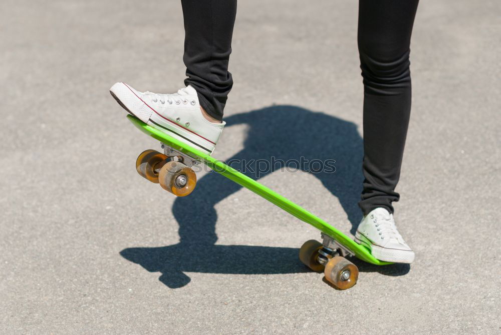 Similar – Image, Stock Photo Skater Minelli Asphalt