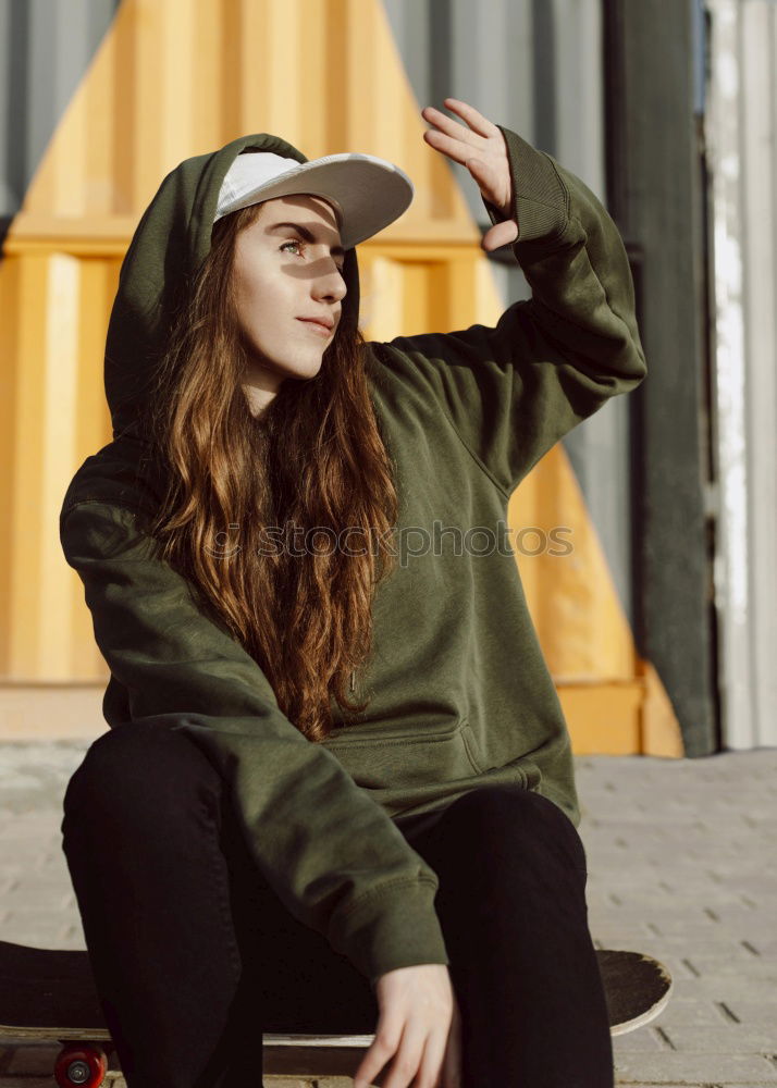Similar – Image, Stock Photo Beautiful woman to the sun with her eyes closed