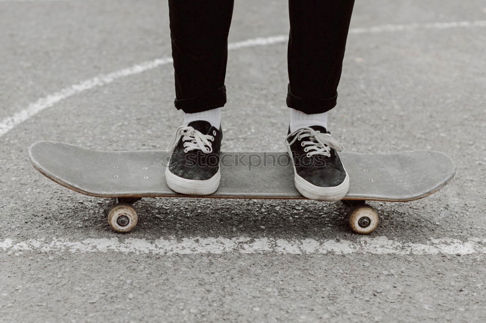 Similar – Image, Stock Photo Skater Minelli Asphalt