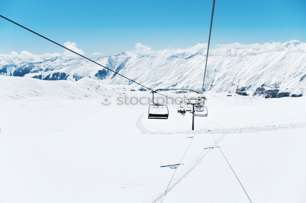 Similar – skiing holiday Skiing