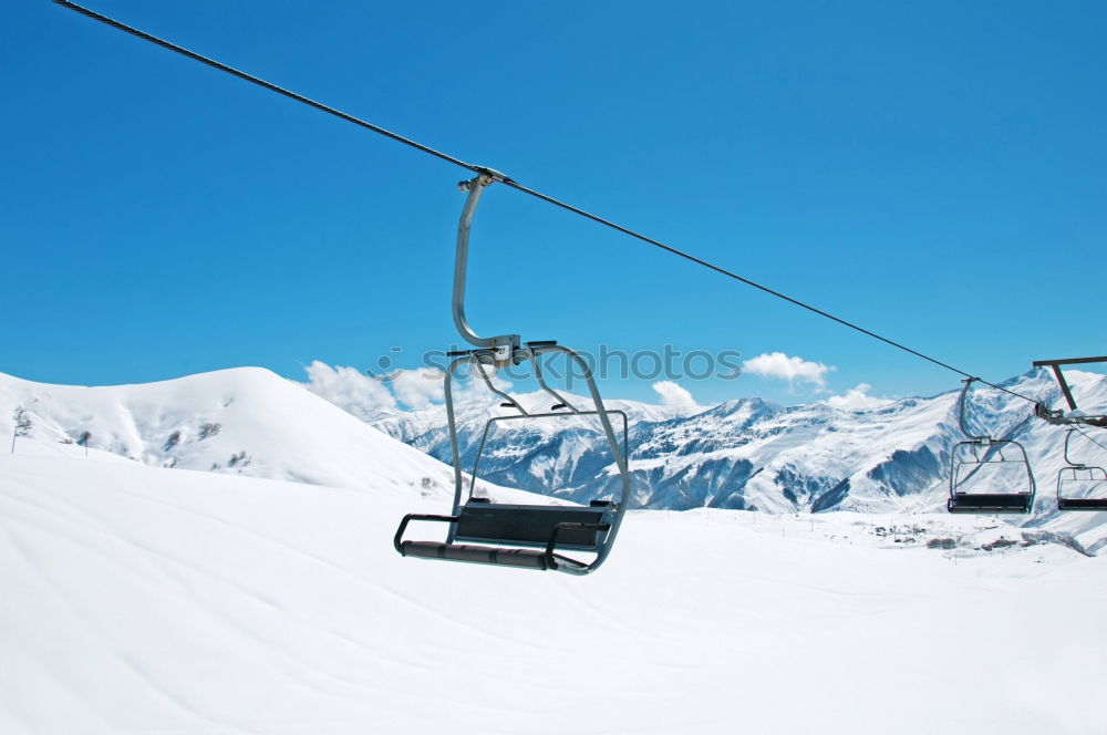 Similar – ski lift Skilift chair