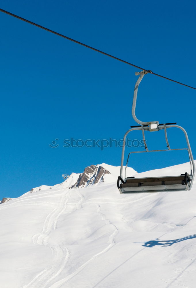 Similar – ski lift Skilift chair