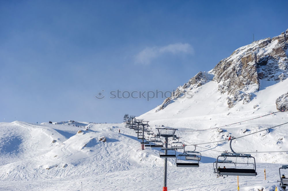 Similar – wonderfull winter day on the Zugspitze