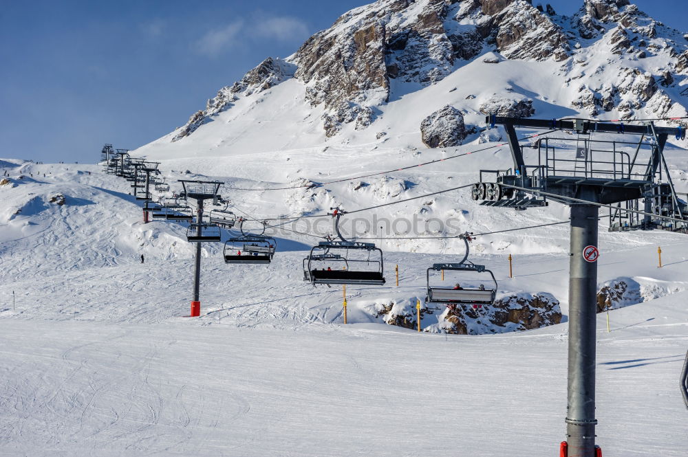 Similar – wonderfull winter day on the Zugspitze