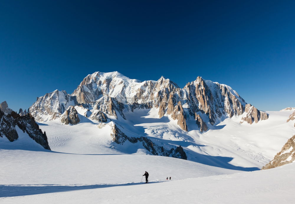 Similar – ski tour Ski tour