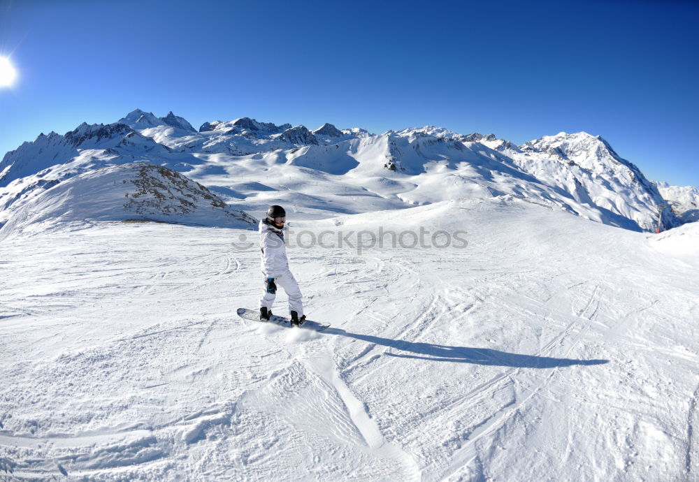 Similar – Image, Stock Photo Skier 2 Sports