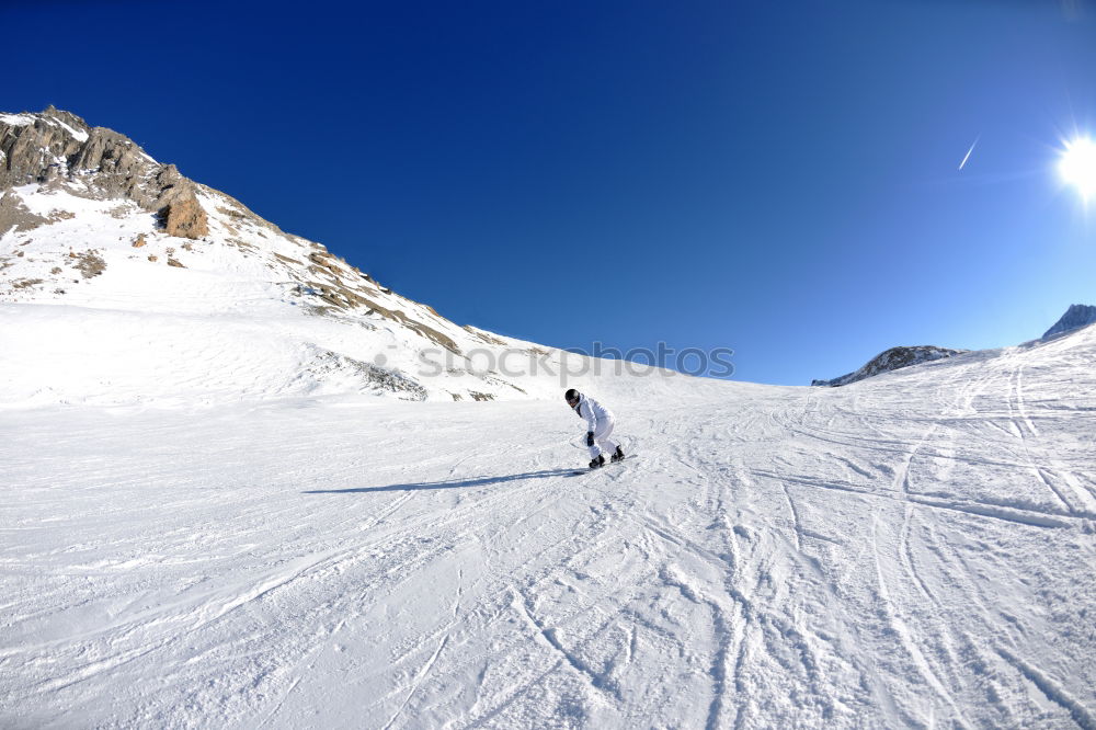 Similar – Image, Stock Photo Skier 2 Sports