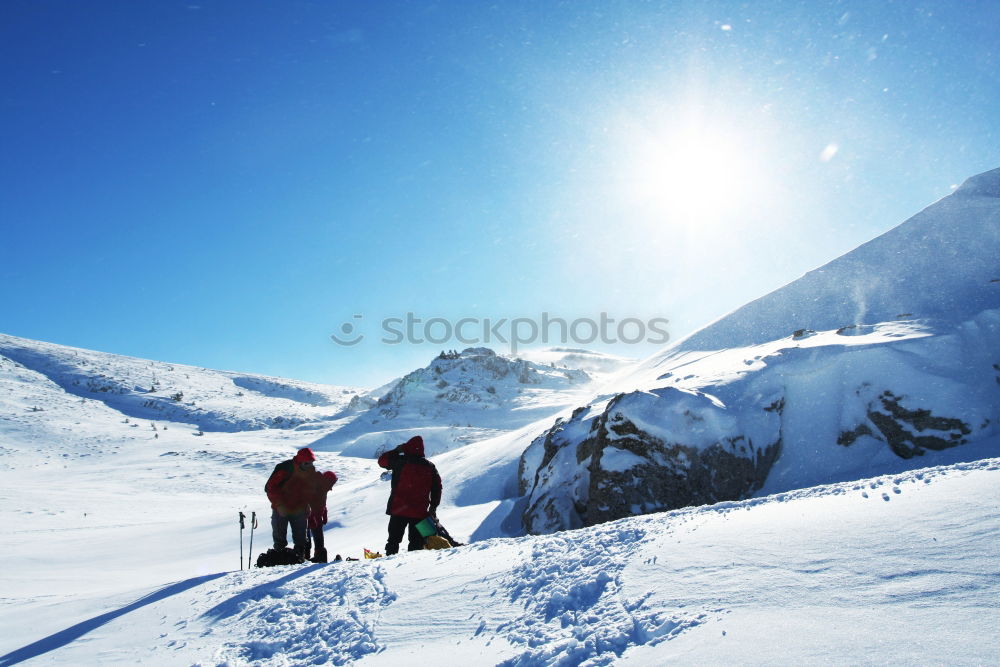 Similar – weg zum gran paradiso