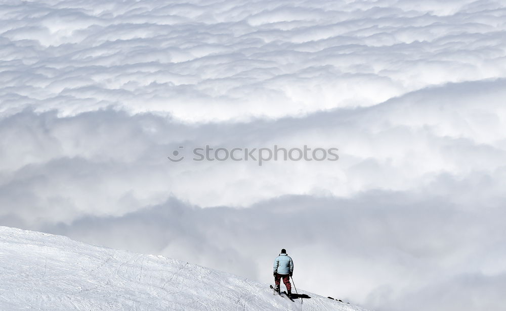 jet-black Winter Skis