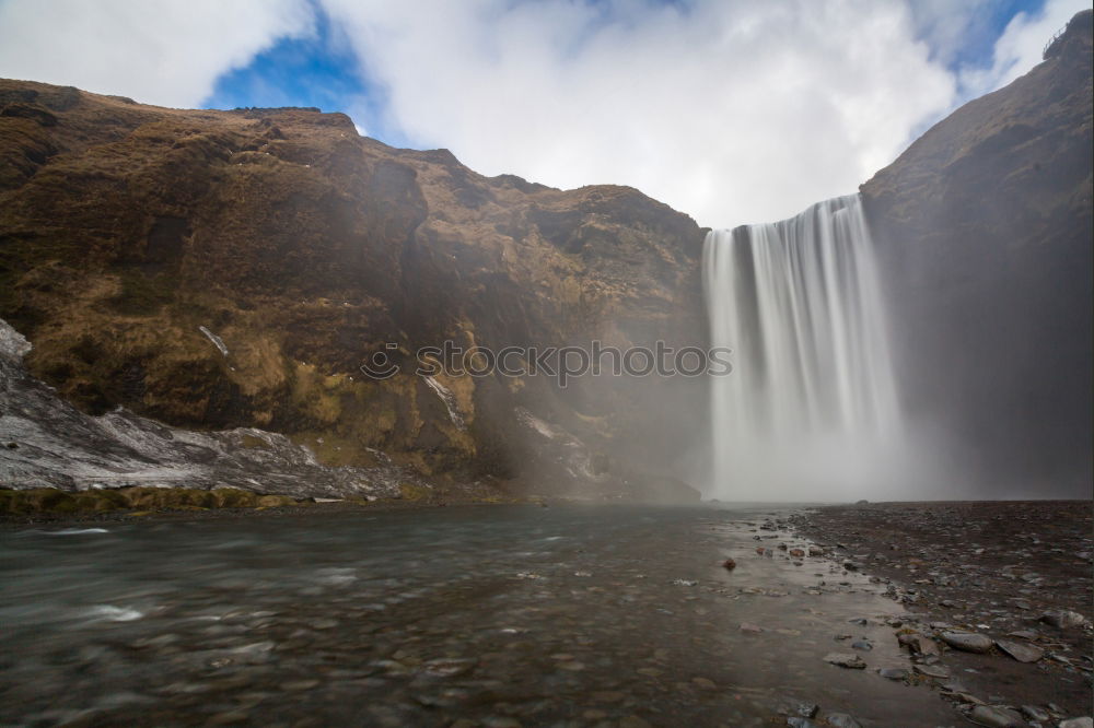 Similar – Image, Stock Photo Seljalandsfoss Beautiful