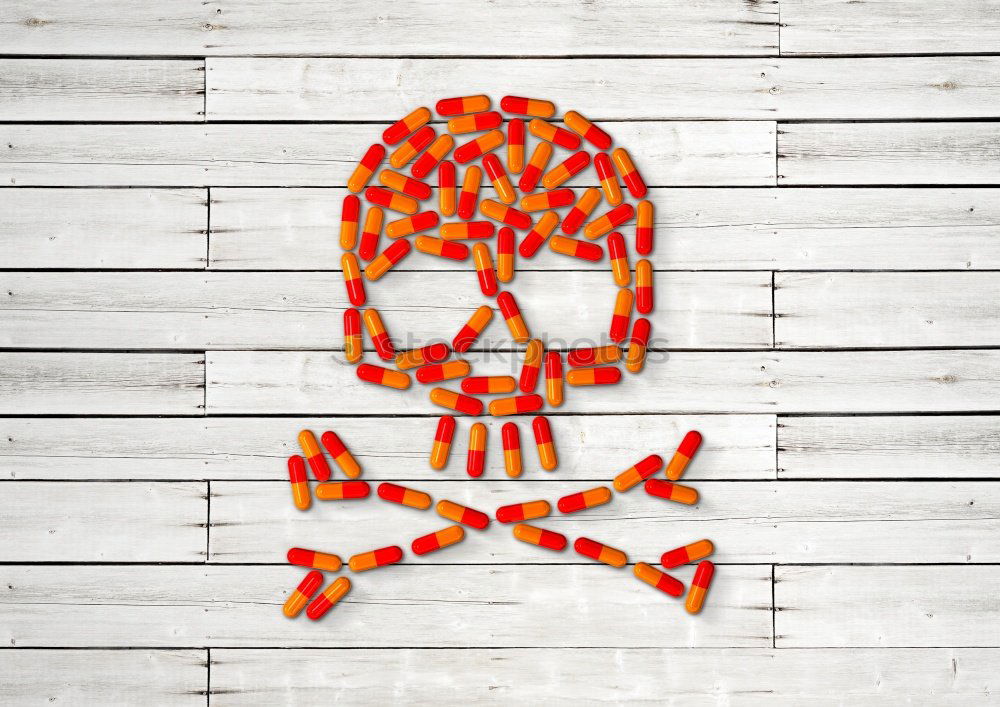 Similar – Foto Bild skull Türkei rot weiß Rost