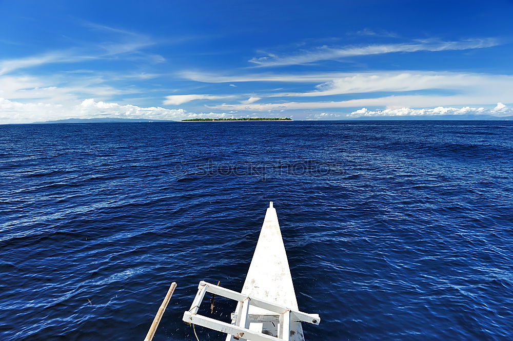 Similar – Image, Stock Photo my beach, my boat; my sea, my….