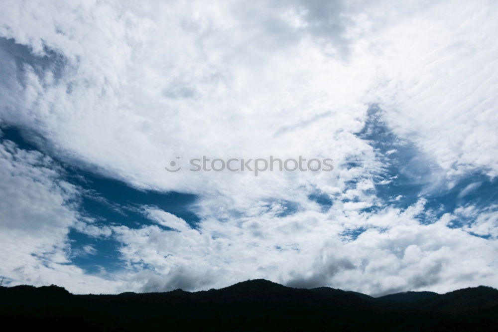 Similar – Image, Stock Photo Half and half Wood Clouds