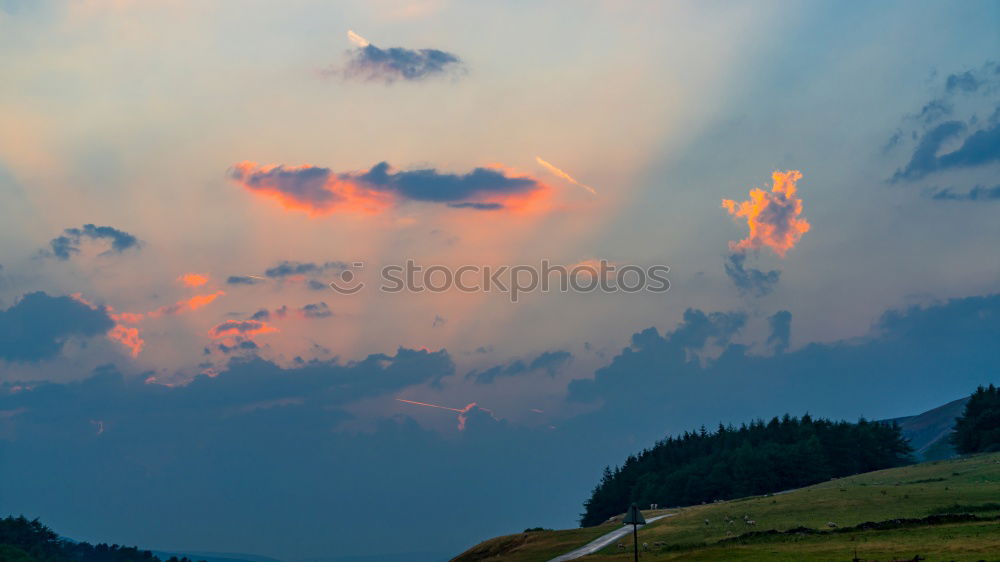 Similar – Image, Stock Photo Autumn day in the Allgäu