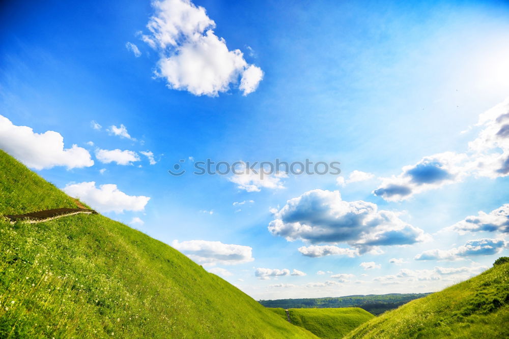 Similar – green meadow Meadow Hiking