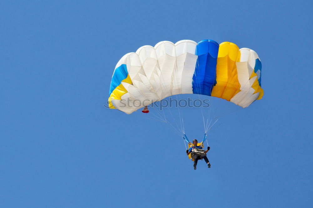 Similar – Image, Stock Photo Modern wing Paragliding