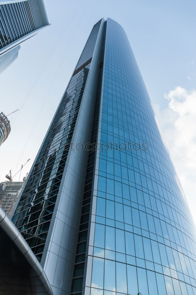 Similar – Image, Stock Photo Financial twilight hour, Frankfurt, Germany, 2016