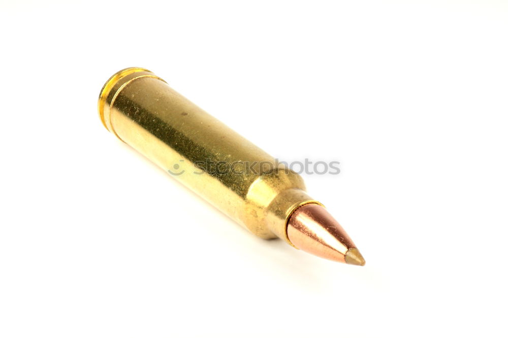 Similar – One weapon cartridge isolated