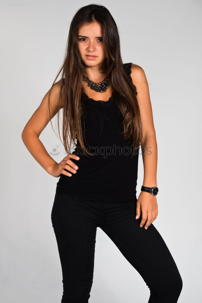 Similar – Image, Stock Photo African woman with black curly hairstyle sitting