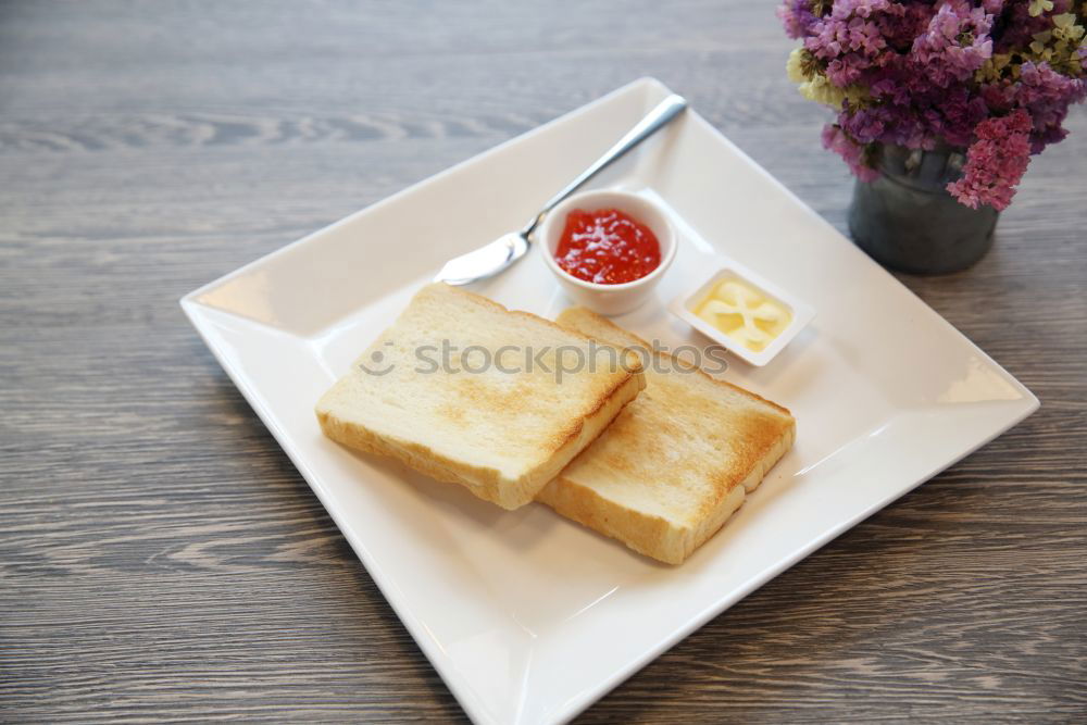 Similar – Image, Stock Photo coffee break Food Honey