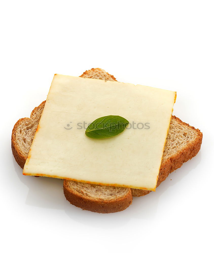 Image, Stock Photo cheese sandwich … Food