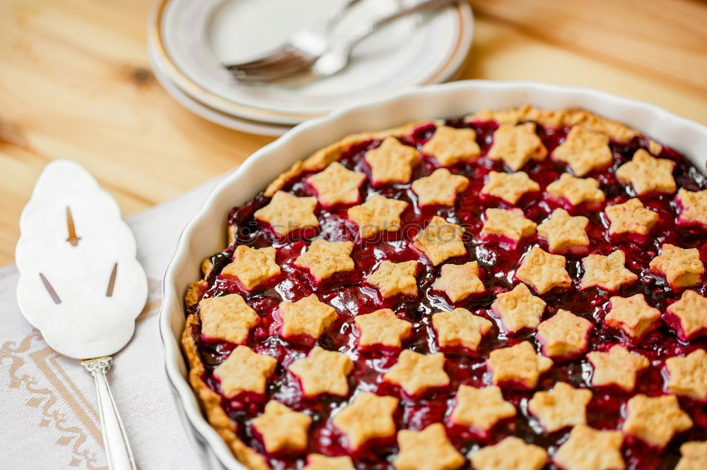 Similar – Image, Stock Photo pie with cherry filling