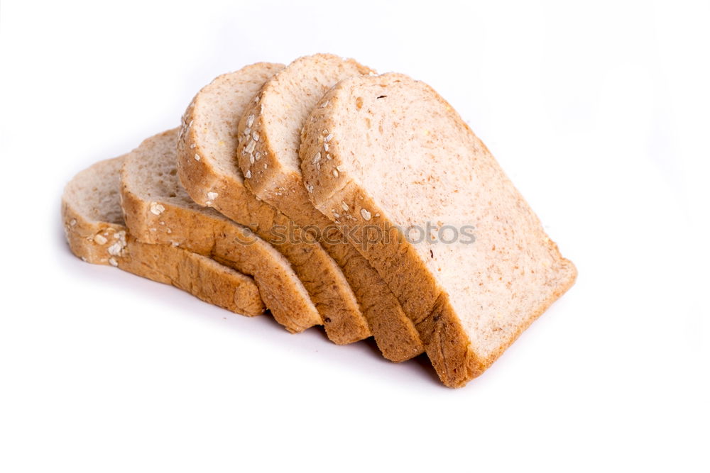 Similar – Image, Stock Photo Sliced loaf of bread and Different types of bread