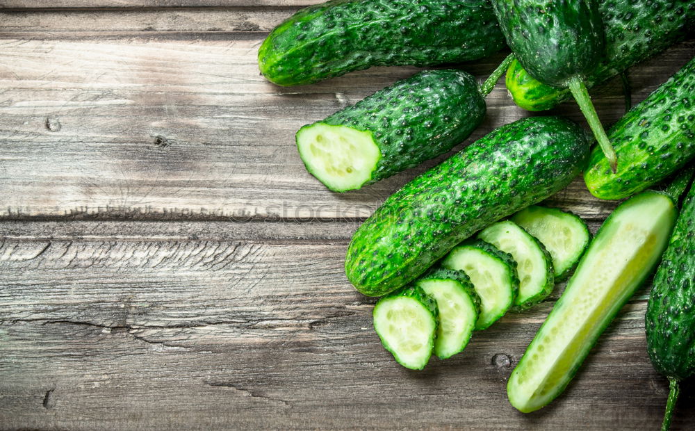 Similar – Image, Stock Photo Preparing ingredients for pickling cucumbers