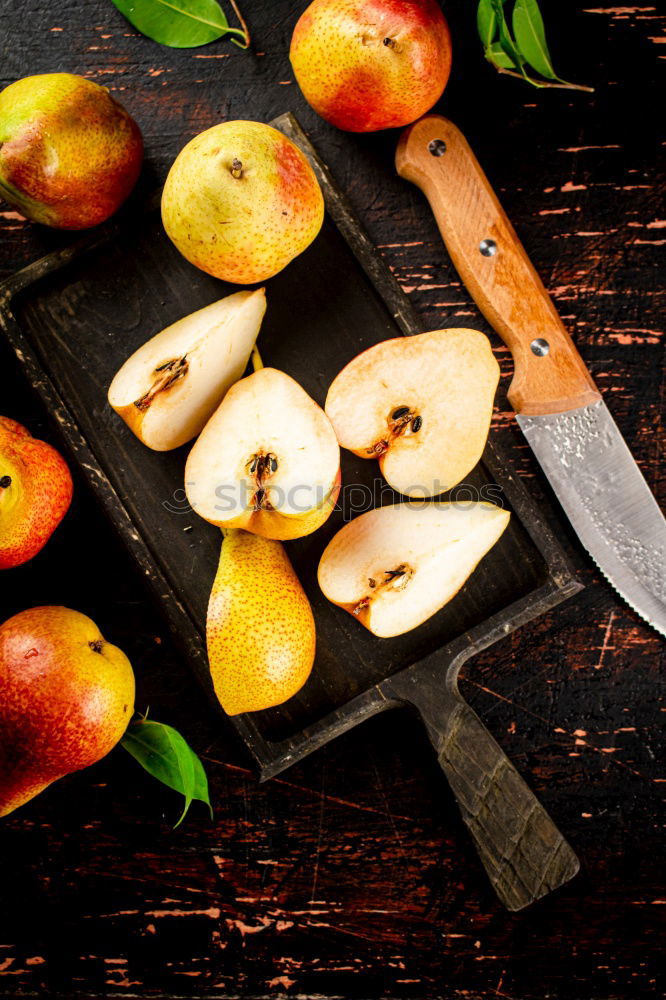 Similar – Image, Stock Photo ripe red apples Fruit