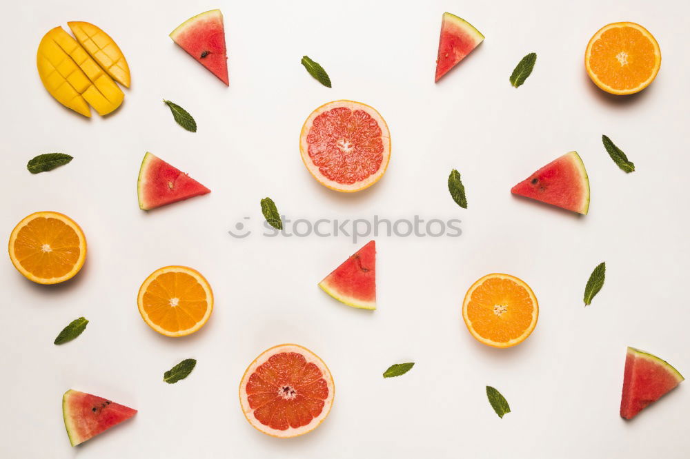 Similar – Image, Stock Photo Watermelon pizza with fruits and berries