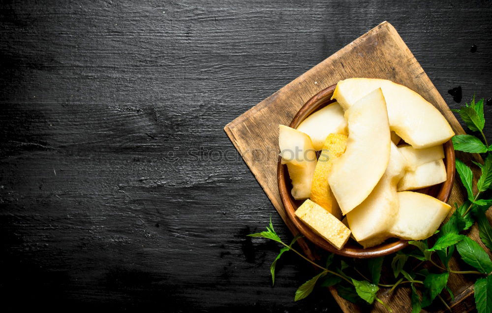 Similar – Image, Stock Photo peeled apple Food Fruit