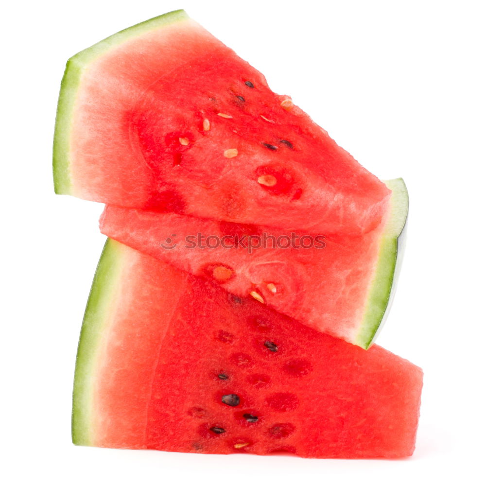 Similar – slice of ripe red watermelon