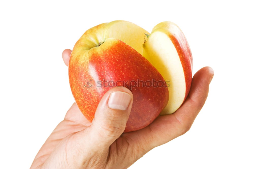 Similar – Image, Stock Photo Apples in an eco friendly bag, Eco friendly bag with red fresh apples with copy space, fruit, health, environmental concept